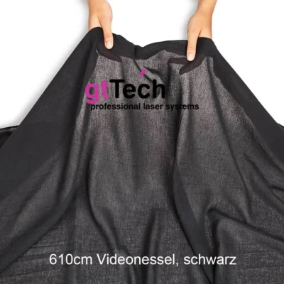 Videonessel_Projektionsgewebe_schwarz_schalldurchlässig