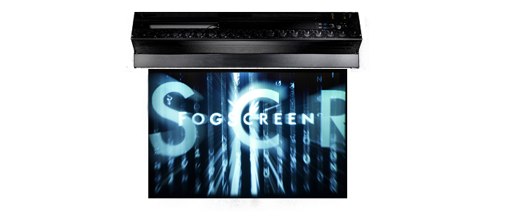 Der FogScreen! Der FogScreen!