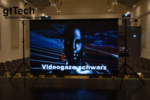 videogaze-schwarz-projektion-beamer-aufpro